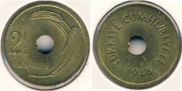 2 1\2 Kurush Turquie (1923 - )  